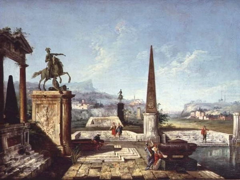Un capriccio di monumenti classici